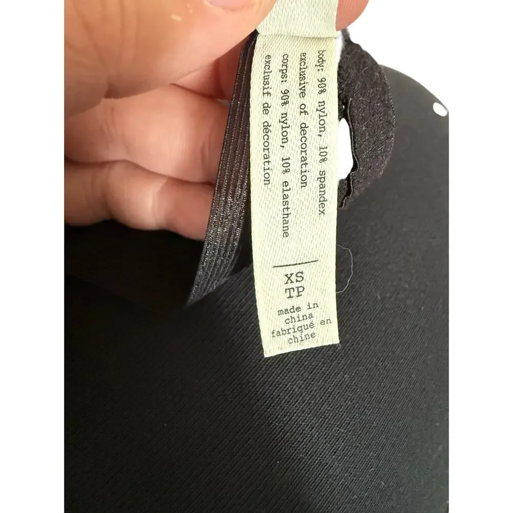 Madewell‎ black lace bralette